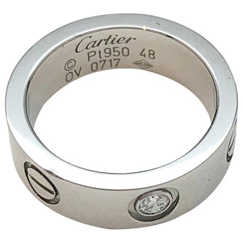 cartier love ring platinum price|cartier love ring platinum diamond.